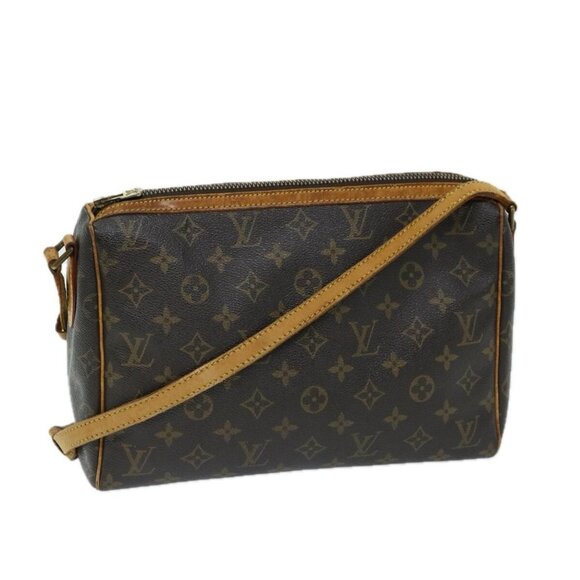 LOUIS VUITTON Monogram Tulle Lee Shoulder Bag M51348 LV Auth am6006 - Picture 1 of 16